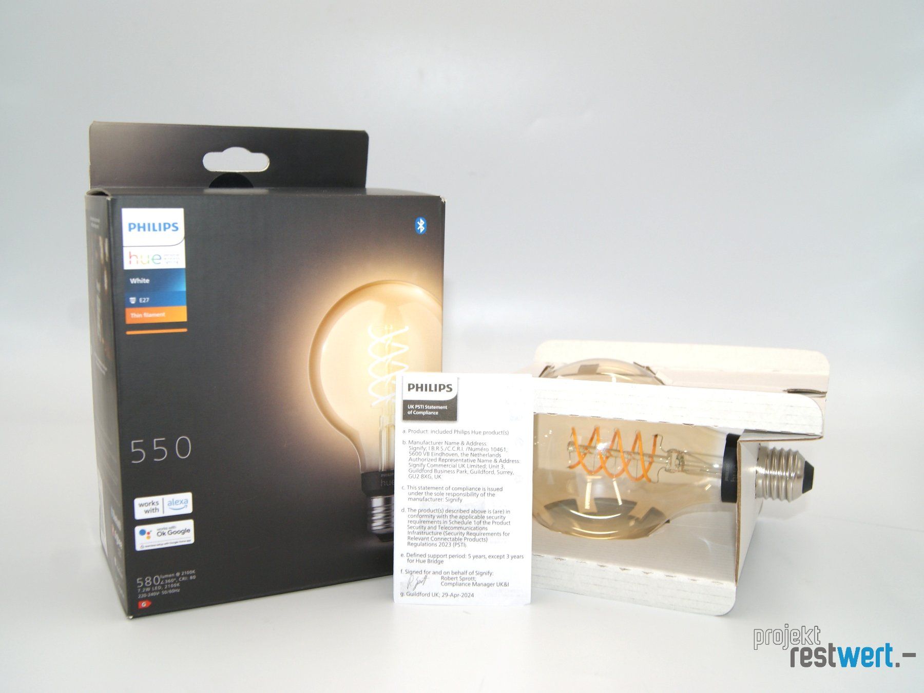 Philips Lampes: Glühbirne von PHILIPS HUE – Neuf (Voir description) à Bülach par restwert_buelach 1