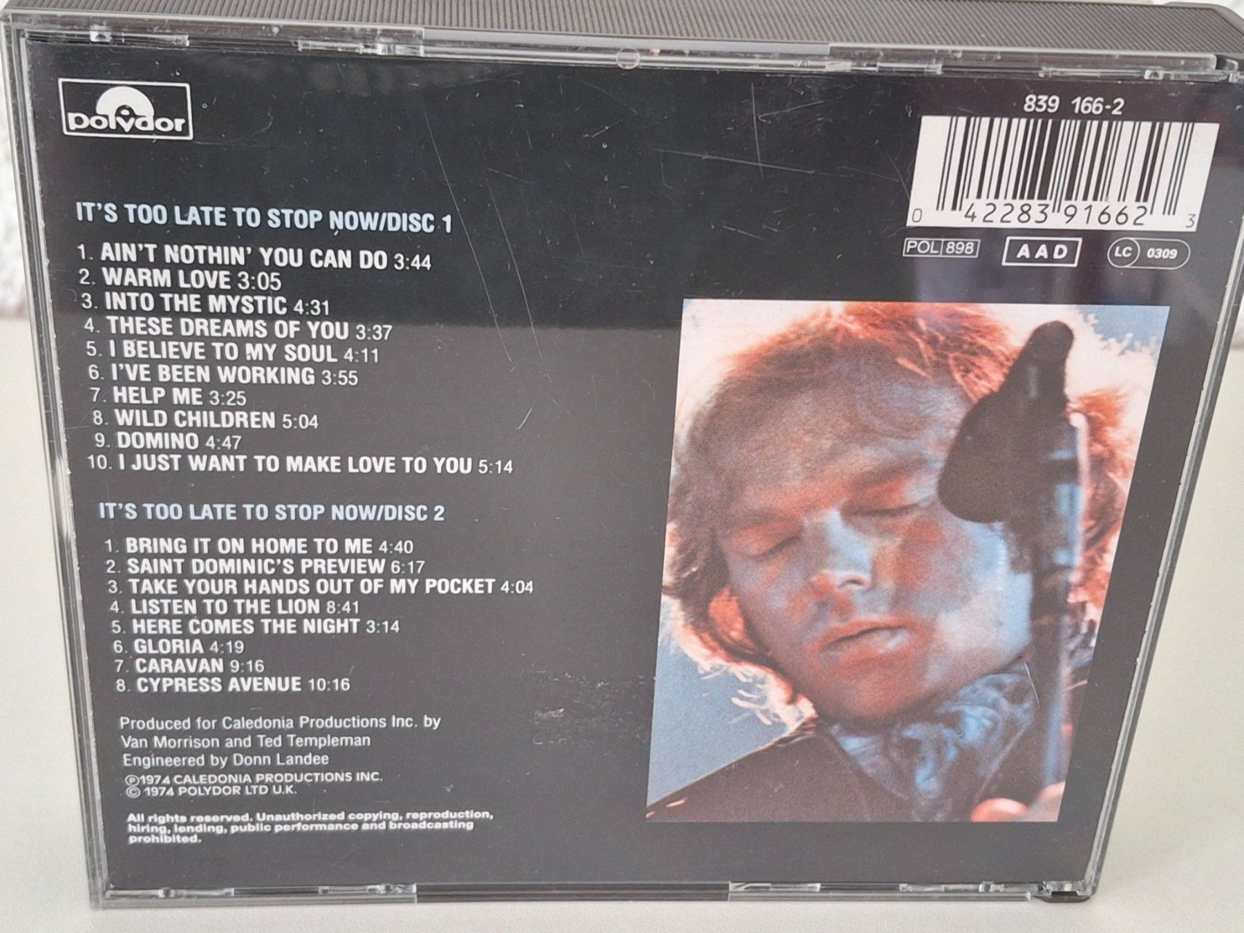 CD: 2CD Van Morrison - It's Too Late To Stop Now - Live 1973 – Usato da Aarberg venduto da Jackup1 1