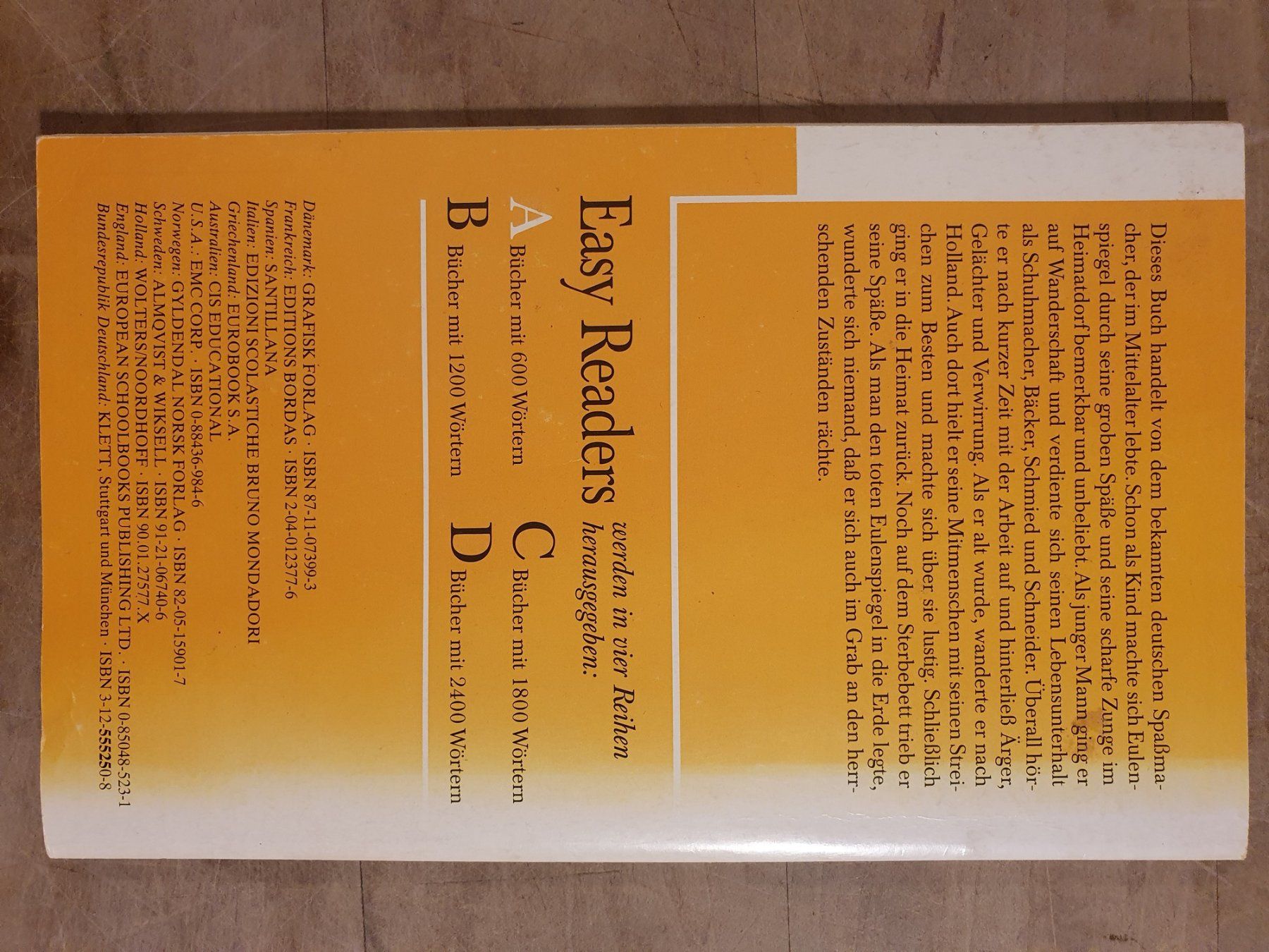Libri: Till Eulenspiegel Easy Reader – Usato da Zürich venduto da loosebone 1