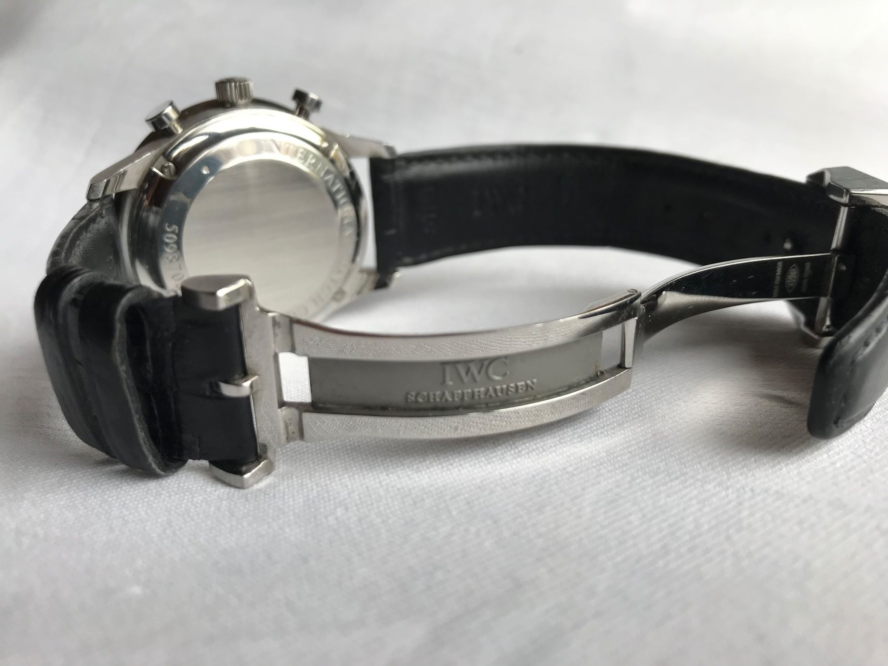 IWC Orologi: IWC Portugieser Chronograph – Usato da Ellikon an der Thur venduto da Hechtli 3
