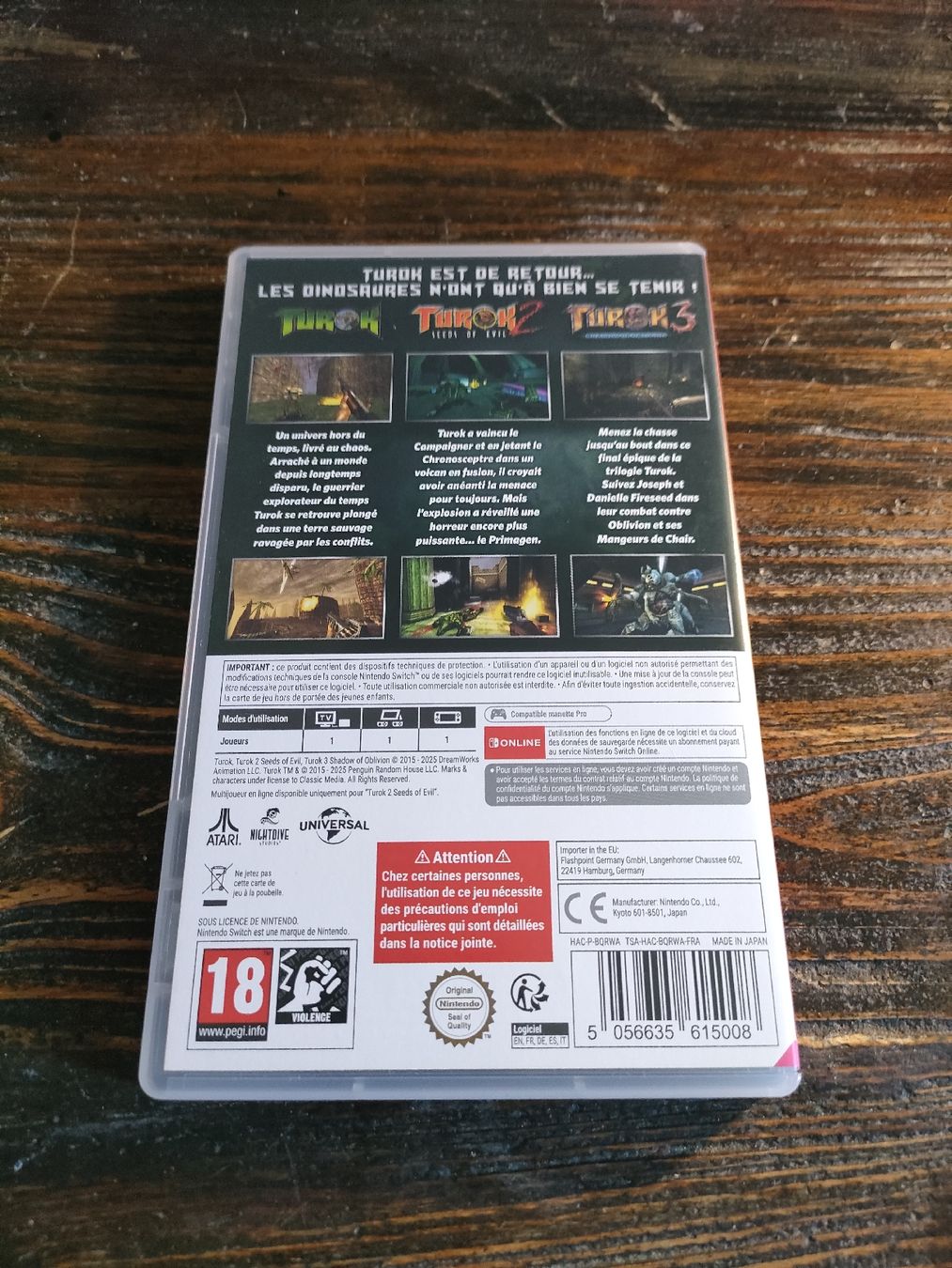 Nintendo Giochi: Turok Trilogy Bundle sur Switch – Usato da La Chaux-de-Fonds venduto da nwa_w9zt 1