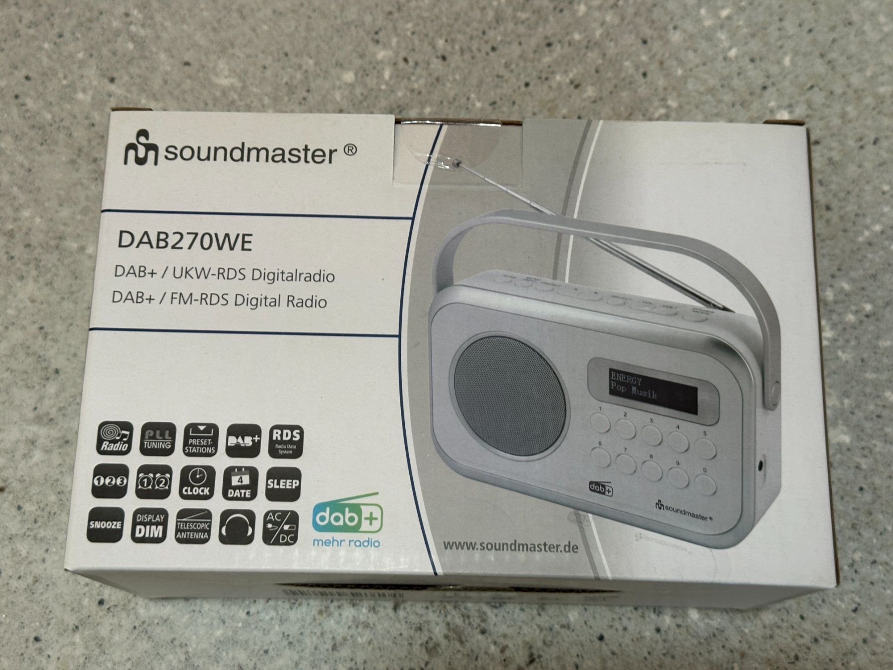 Radio: Soundmaster DAB270 DAB+, FM Radio – Usato da Lausanne venduto da brixton