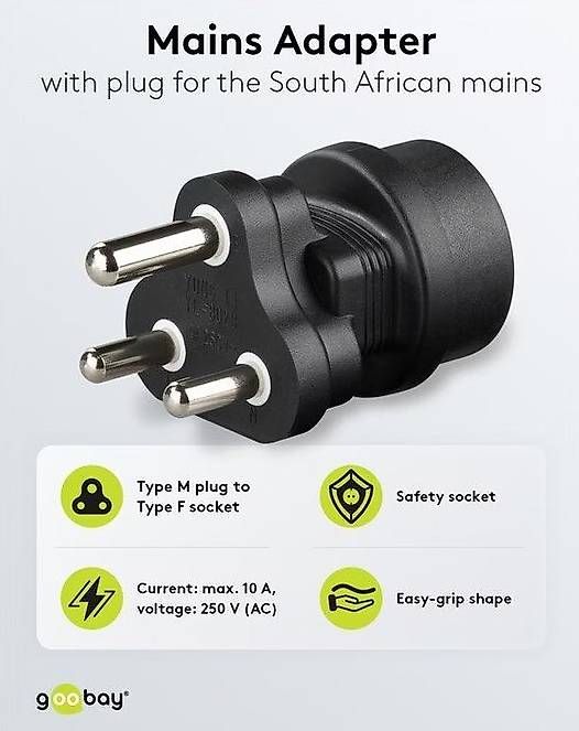 Laufwerke & Adapter: Steckdosen- Netzadapter Namibia usw. Typ M – Neu und originalverpackt aus Rüfenacht BE von Maschu750 1