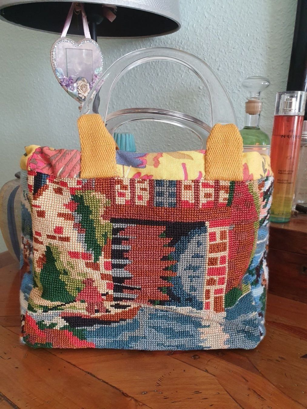 Borse da donna: Sac Etiquette Baroque modèle unique! – Nuovo e nell'imballaggio originale da Thônex venduto da lacomtessedesfees 1