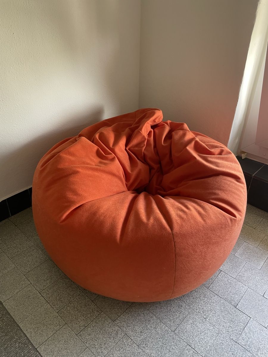 Sessel: Sitzsack orange – Gebraucht aus Zürich von isa_f5r7