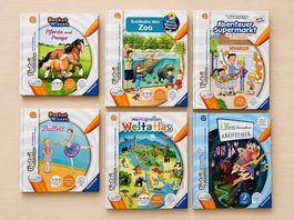 4 Tiptoi-Bücher (Set oder einzeln) Wissen, Geschichten, etc