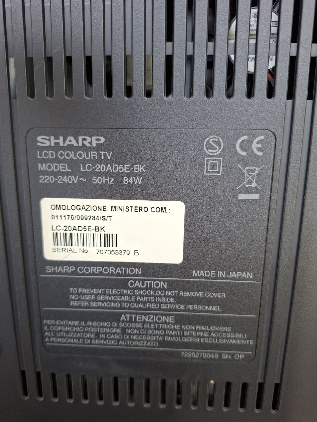 Televisori: Sharp Aquos LCD TV, – Usato da Bäch SZ venduto da nadinek85 7