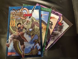 Monster Hunter Orage Manga Komplett Band 1-4 Top Zustand!