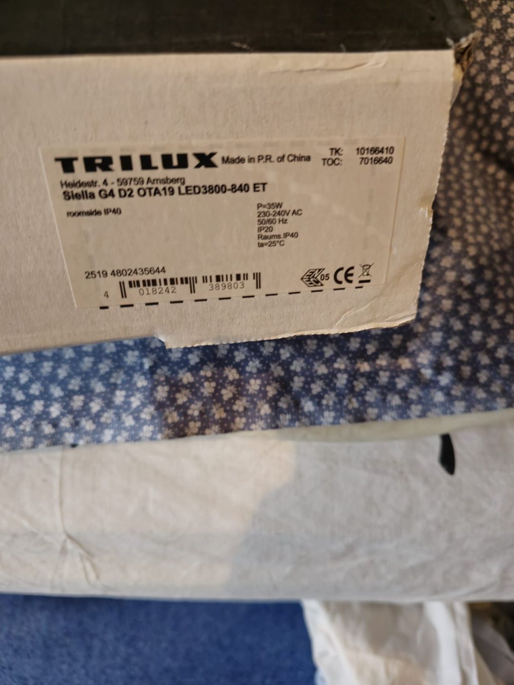 Lampadari & plafoniere: LED-Lampe Trilux Siella (neu) – Nuovo e nell'imballaggio originale da Mettlen venduto da Janavana 1