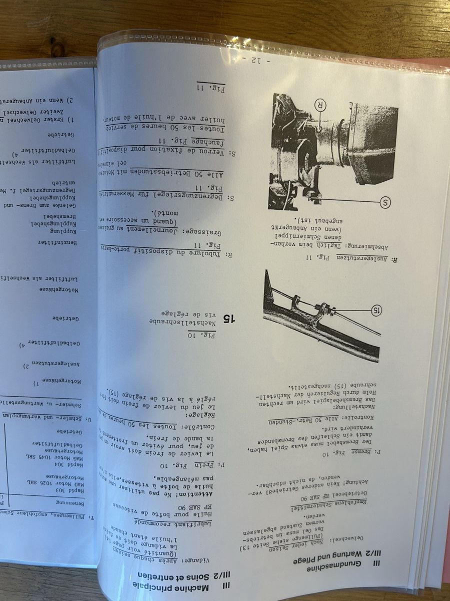 Libri: Rapid bedienungs + Reperatur handbuch – Usato da Rickenbach LU venduto da Brutus05 2