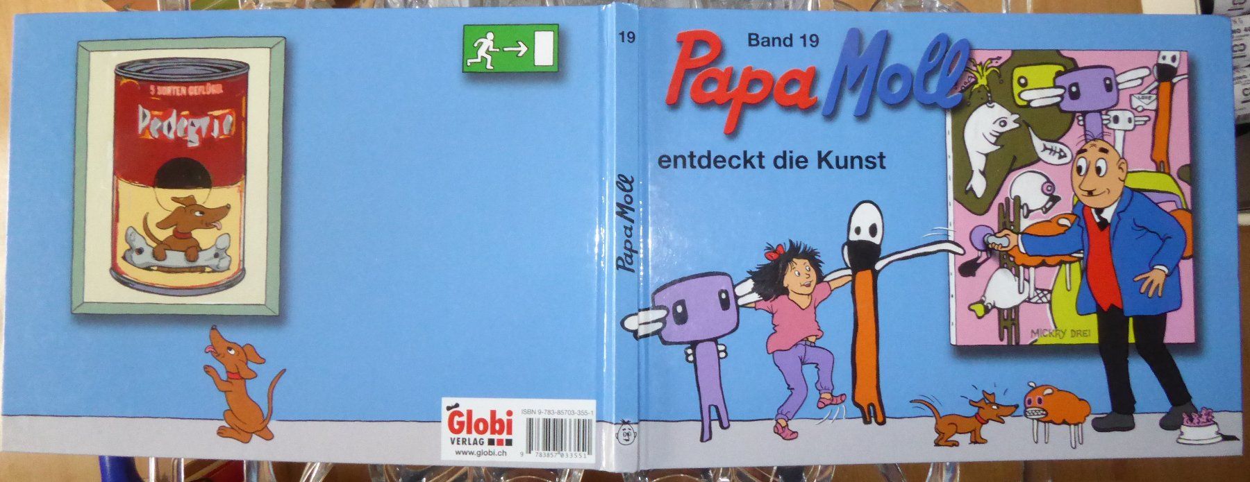 Fumetti: Papa Moll Band 19 entdeckt die Kunst – Usato da Gossau SG venduto da tenerife11