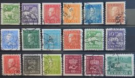 Schweden Lot mit alten Werten III