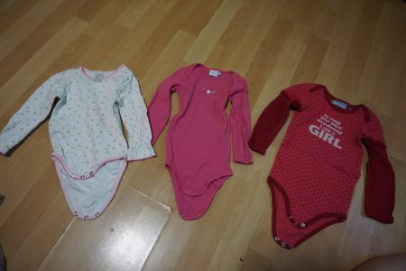 Body-Sets langarm 3 Stück Mädchen