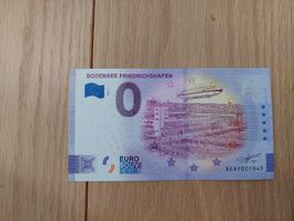 Banconota Souvenir 0 Euro Zeppelin Friedrichshafen