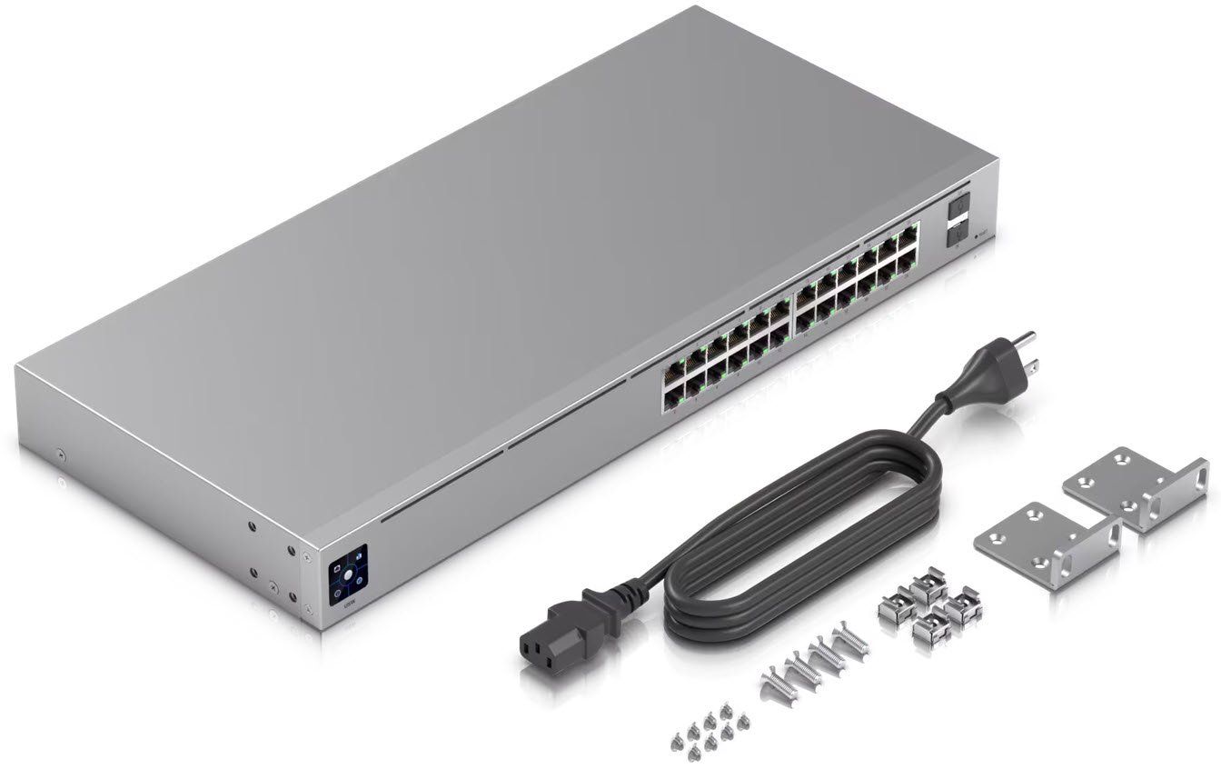 Ubiquiti Hub & Switch: Ubiquiti UniFi USW-24 Switch Standard – Usato da Dornach venduto da zor_y8s8 2