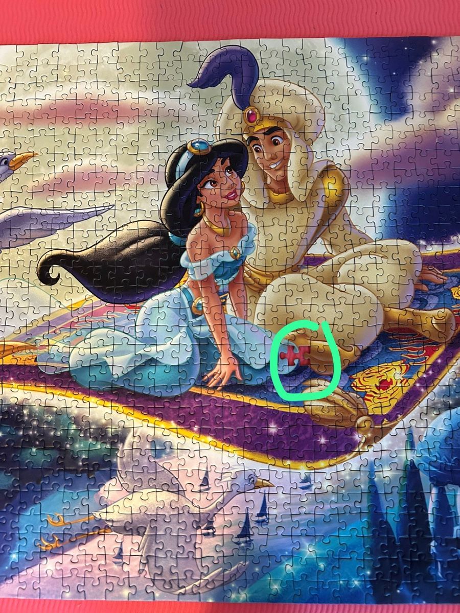 Ravensburger Puzzle: 1000 Stück Aladdin Puzzle – Usato da Zürich venduto da ten_dhq7 1