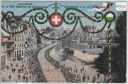Souvenir de la Fete Federale de Gymnastique - Lausanne 1909