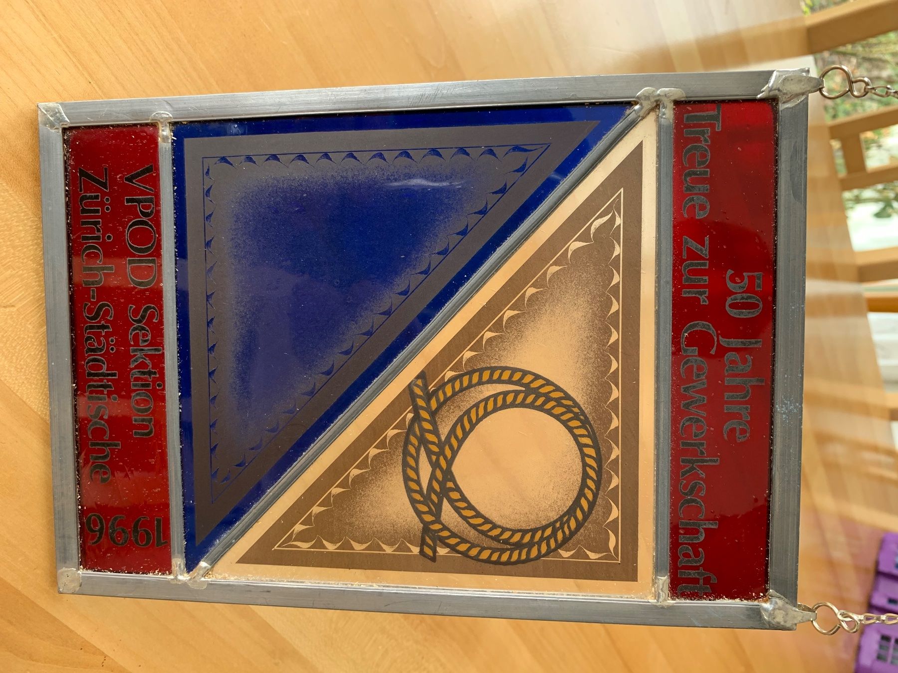 Altro in Antiquarato & Arte: Wappenscheibe glas VPOD 1996 – Usato da Zürich venduto da mirjamgg 1