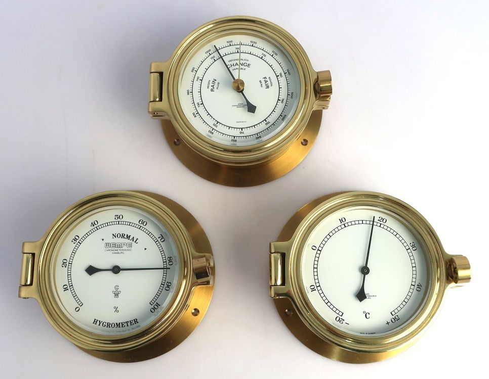 WEMPE Nautik Serie / Barometer / Hygrometer / Thermometer Kaufen auf