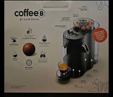 CoffeeB Globe Kapselmaschine schwarz neu