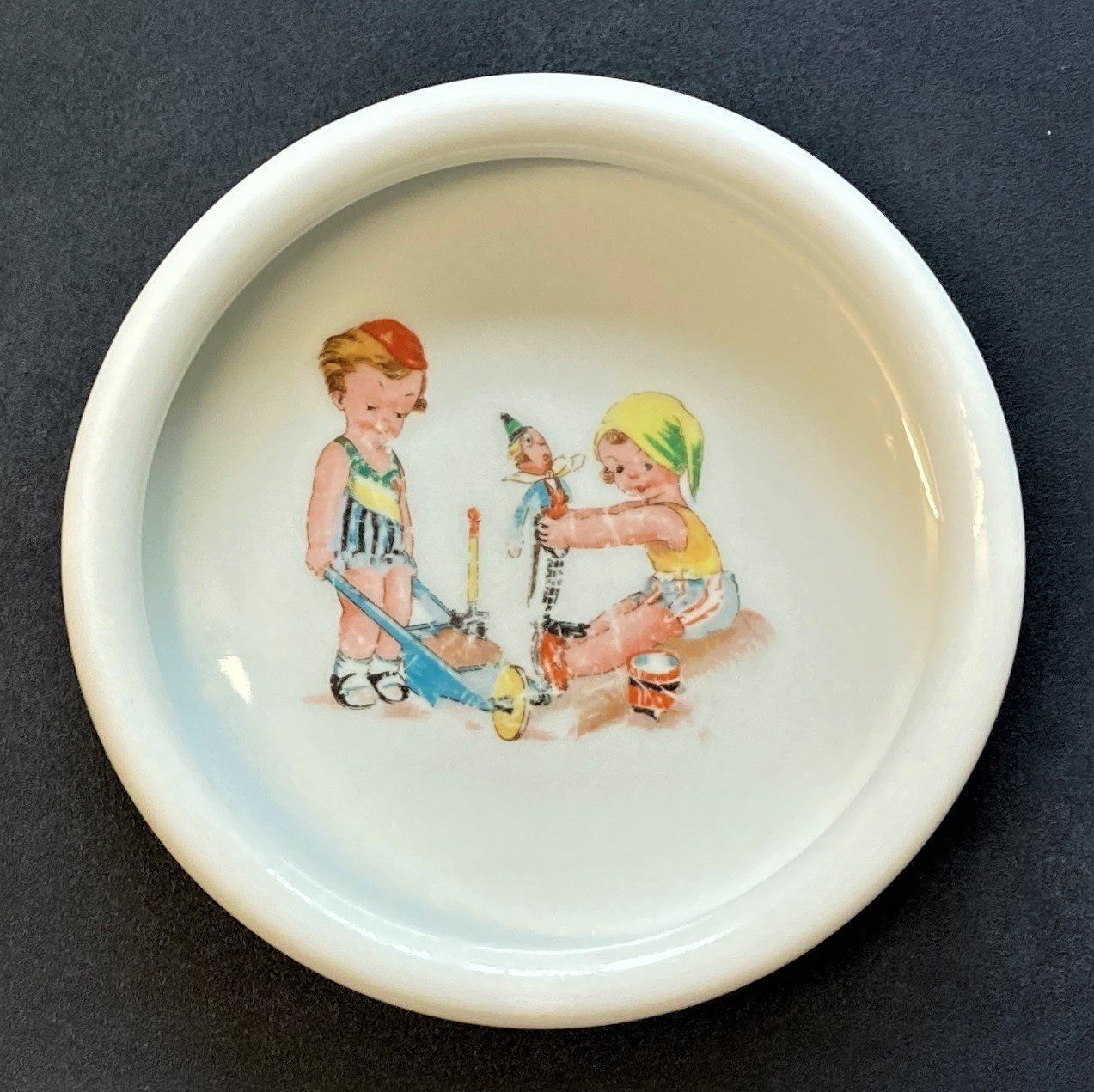 Teller: Porzellan Kinderteller Langenthal 1939 – Gebraucht aus Wangen b. Olten von Buntgemischt