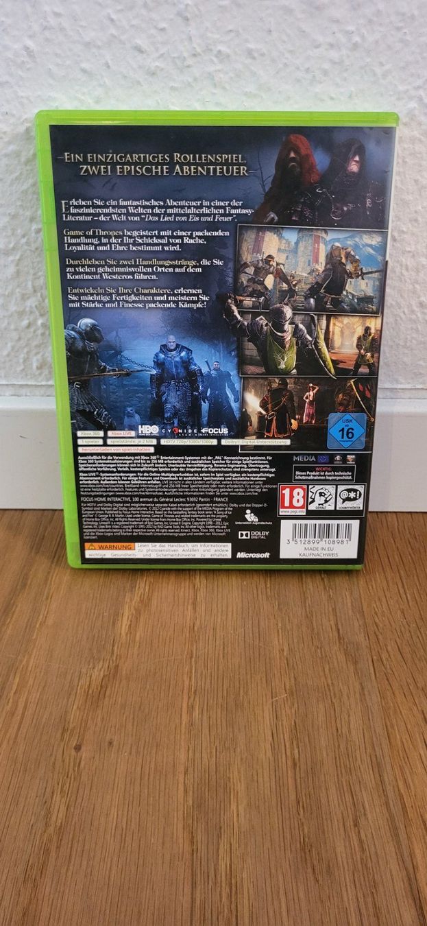 Microsoft Spiele: Xbox 360 - Game of Thrones – Gebraucht aus Münsingen von Heroism2010 1