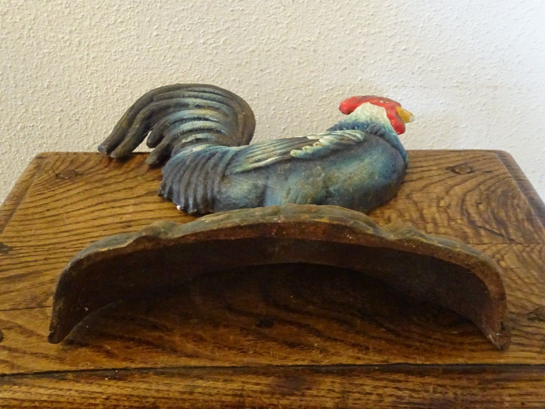 Figuren: Antiker Güggel / Gusseisen – Gebraucht aus Esslingen von eintagammeer 7