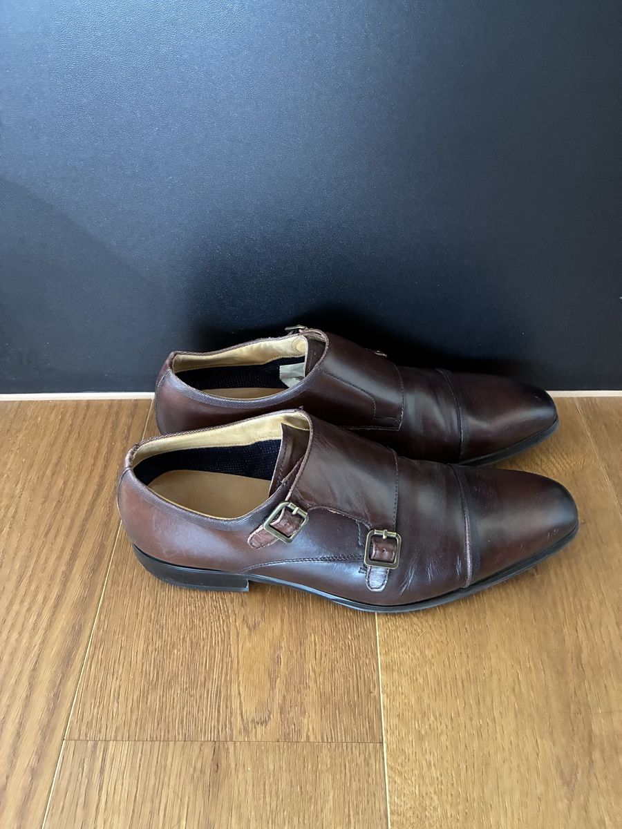 Dune London Herrenschuhe: Herren Lederschuhe Doppel monkstrap braun – Gebraucht aus Wangen SZ von el_paso08 2