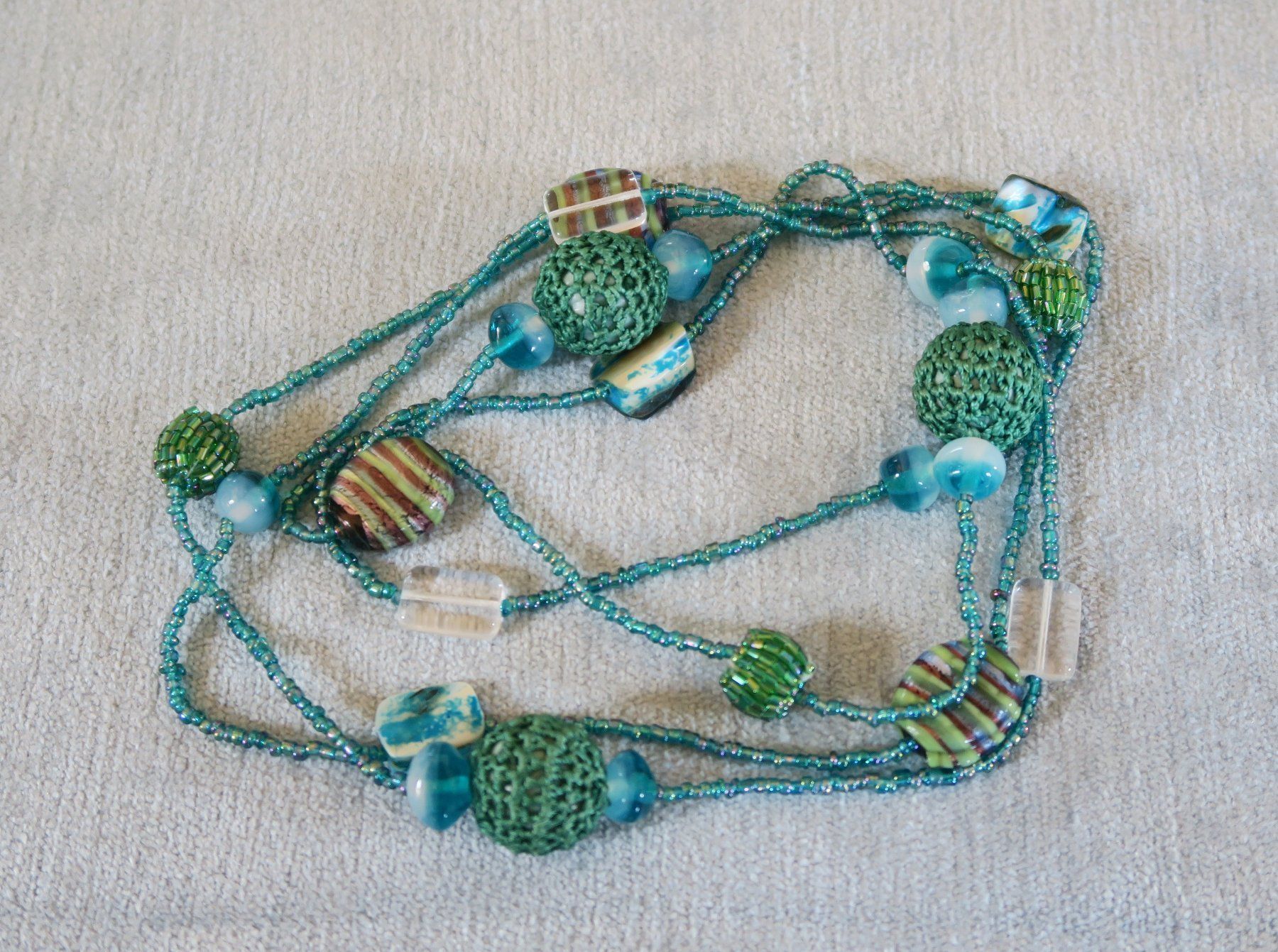Catenine: Glasperlen - Kette – Usato da Brittnau venduto da marlenestone 4
