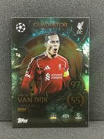 Match attax 2025 /26 Virgil Van Dijk Gladiator 
