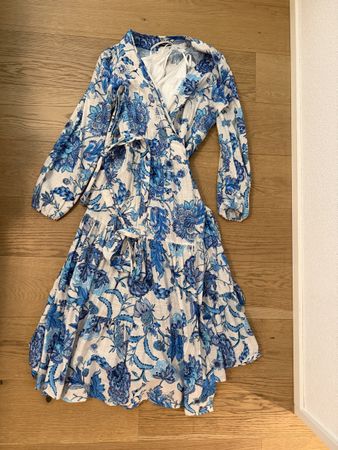 Van Laack Dress Floral Print Size 40 Cotton
