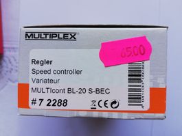 MULTIPLEX MULTIcont BL-20 Brushless-Regler mit S-BEC