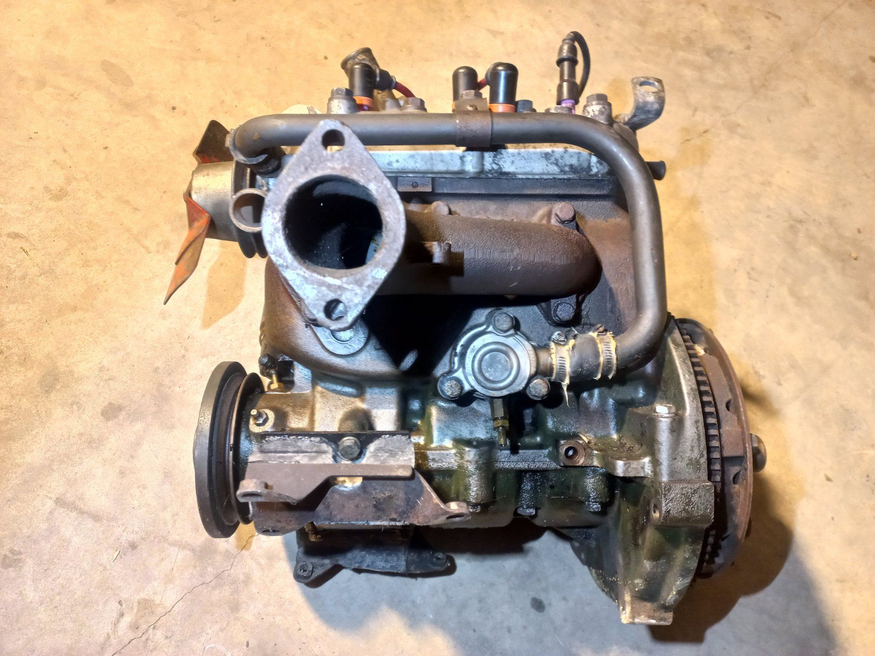 Saab Motori: Oldtimer Motor kompl. zu Saab 96 , 2- Takt , mit Anbauteilen – Usato da Dulliken venduto da Dullikenlerchclassic 1