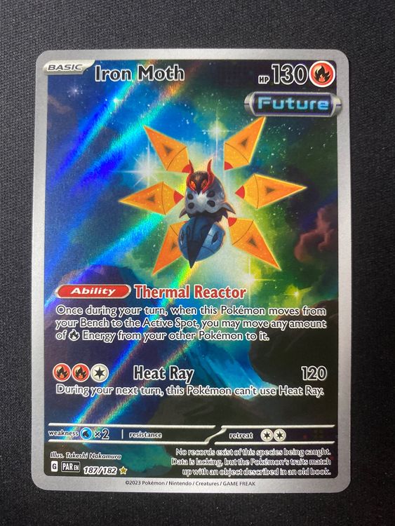 Iron Moth 187 Eisenfalter Ill Rare Paradox Rift EN Neu 