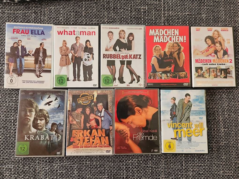 Tous les DVDs: Deutsche Filme – D'occasion à Blankenburg par kat_hx7f
