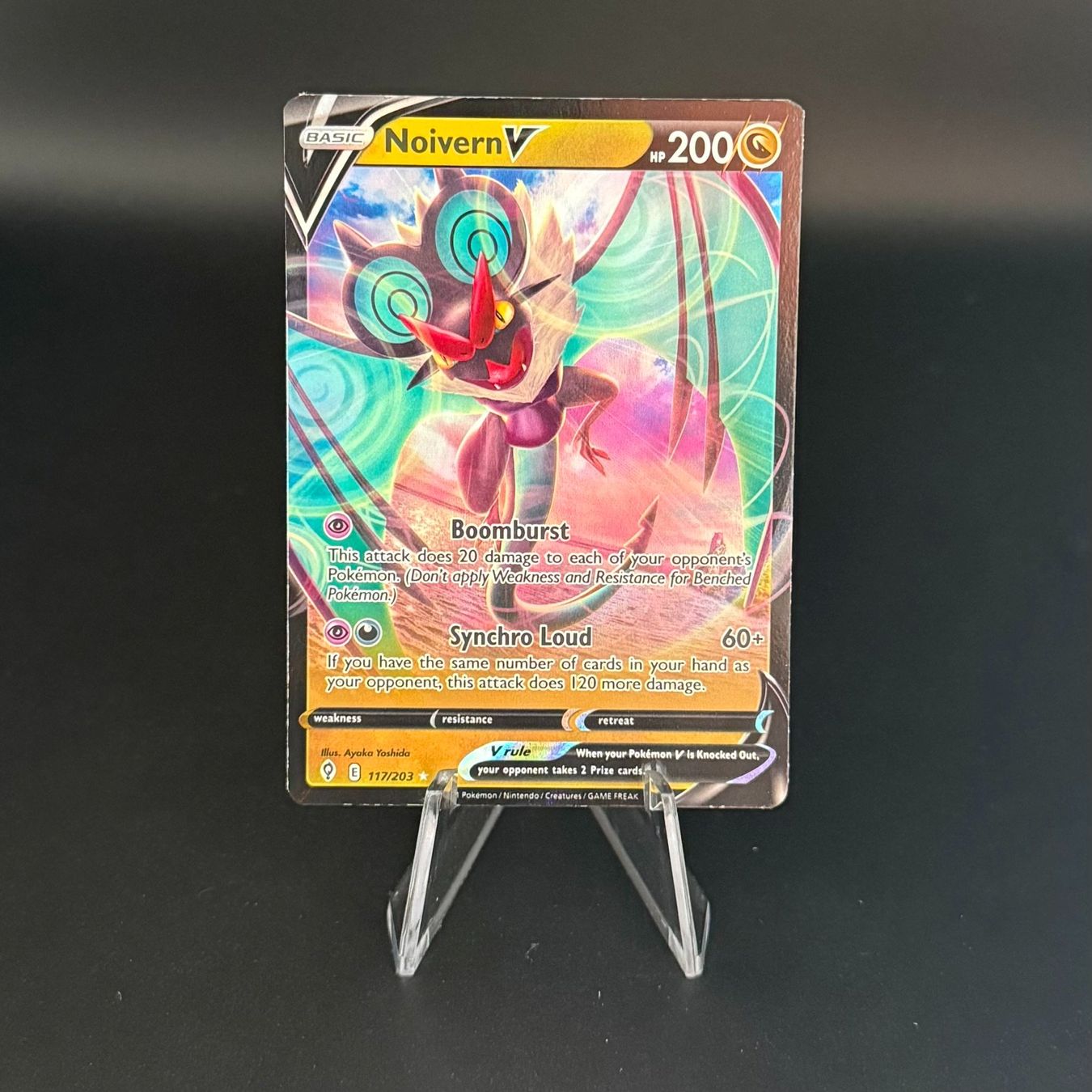 Pokémon Carte collezionabili: Noivern V #117 Pokemon Evolving Skies – Usato da Feuerthalen venduto da Plazatoys