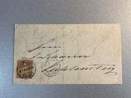 Schweiz 1874 Sitzende Helvetia 2 cts. hellrotbraun