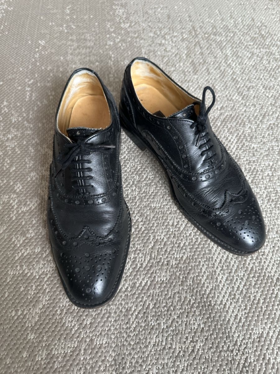 Chaussures hommes: Lederschuhe Brogue, Gr. 40 – D'occasion à Safnern par tim_q286