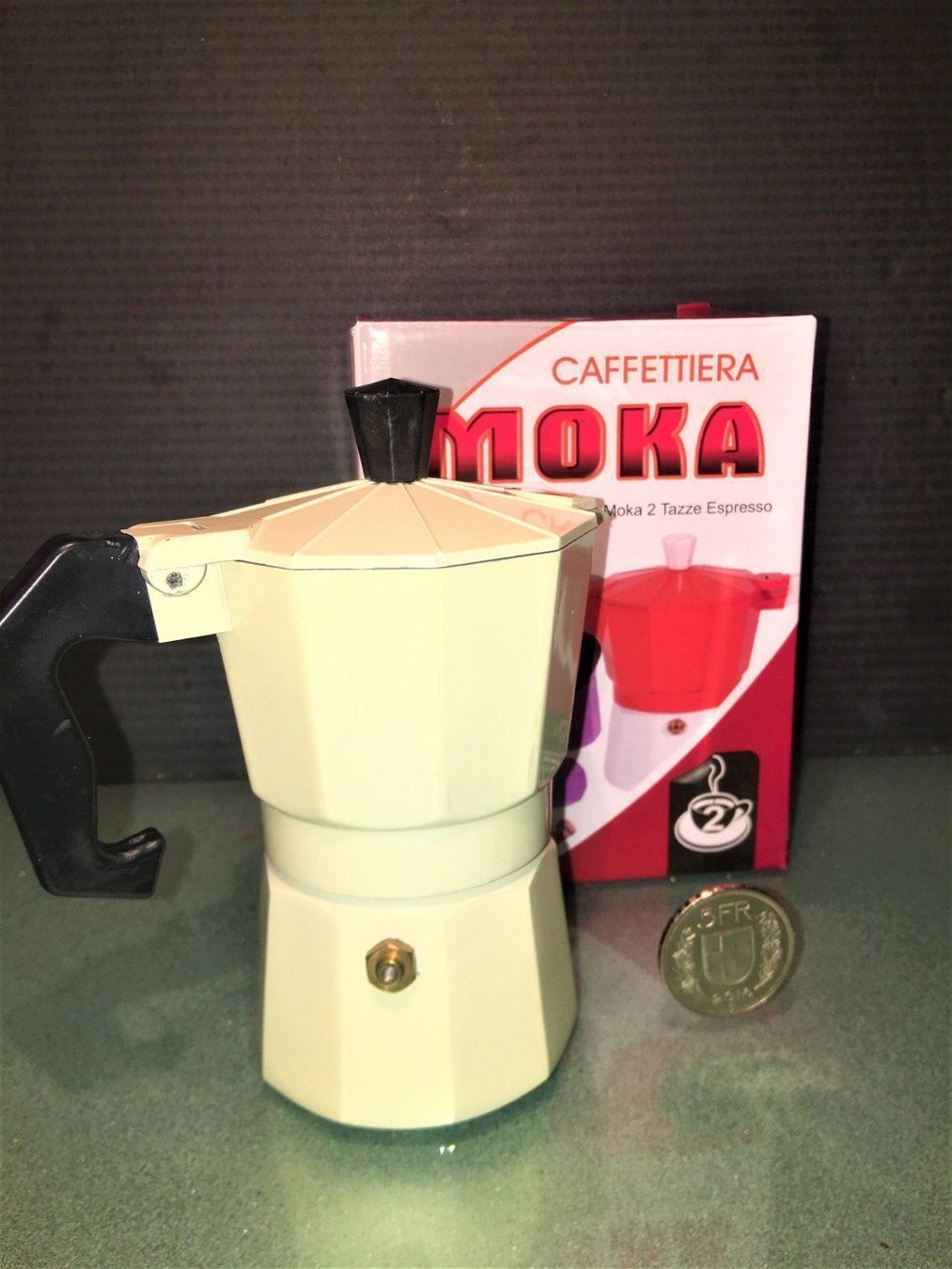 Macchine per caffè & Macchine per espresso: 2 tassen Café moka espresso – Nuovo e nell'imballaggio originale da Minusio venduto da graziano11