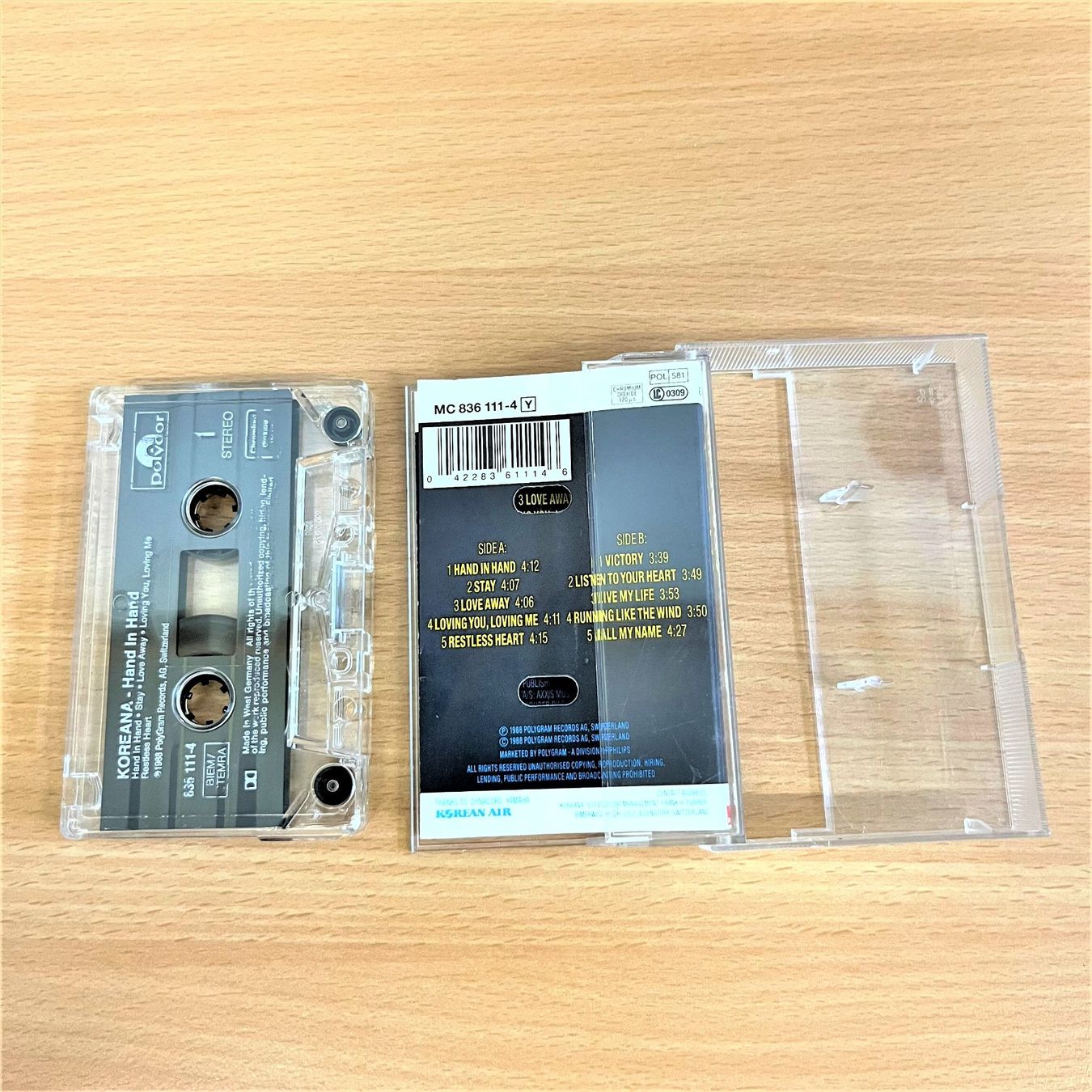 Musicassette: MC - Koreana - Hand in Hand – Usato da Amlikon-Bissegg venduto da allerlei-versand 1