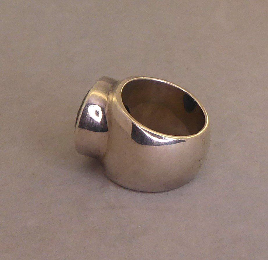 Ringe: Ring 925 Silber,  mir synthetischem Stein – Gebraucht aus Muri AG von Lineli2020 4