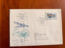 Bern-Locarno Pro Aero 1963 Jubiläumsflugbrief (P843)