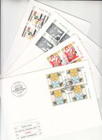 SBK 848 - 851 im 4er-Block FDC