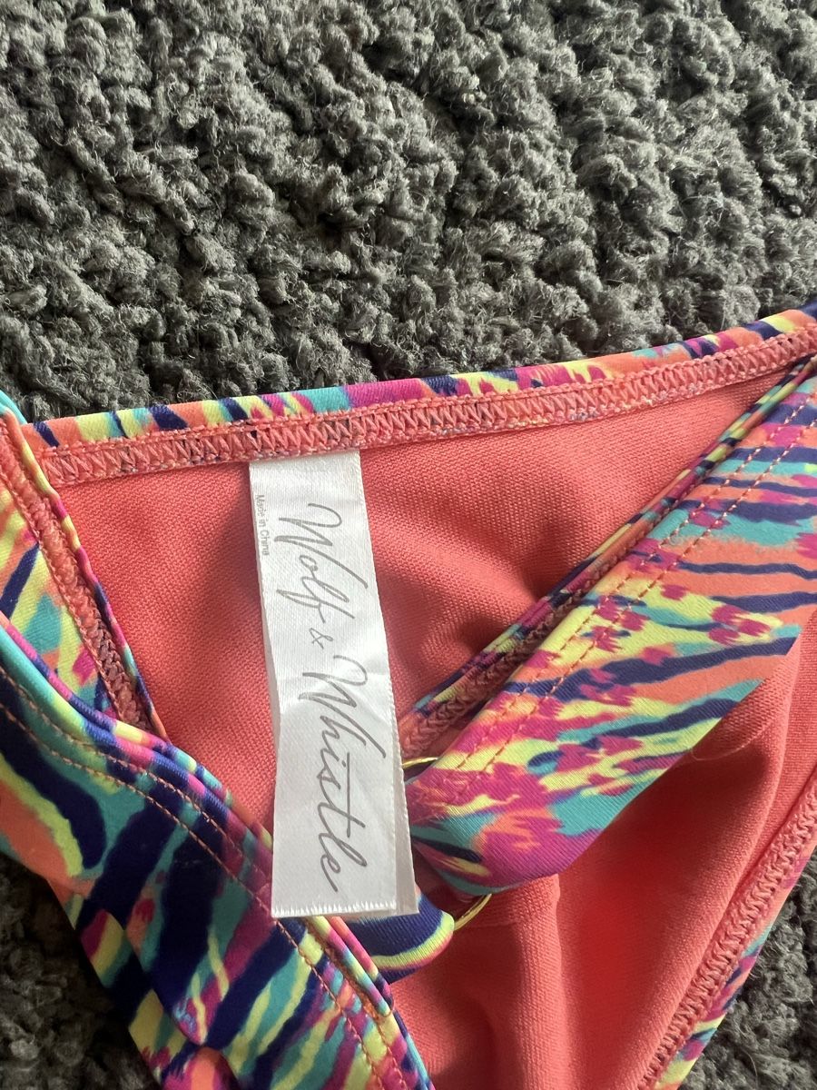 Costumi da bagno & Bikini: Wolf & Whistle Bikini Set, Gr. 40, bunt gemustert Sommer – Nuovo (secondo la descrizione) da Effretikon venduto da Briga.S. 8
