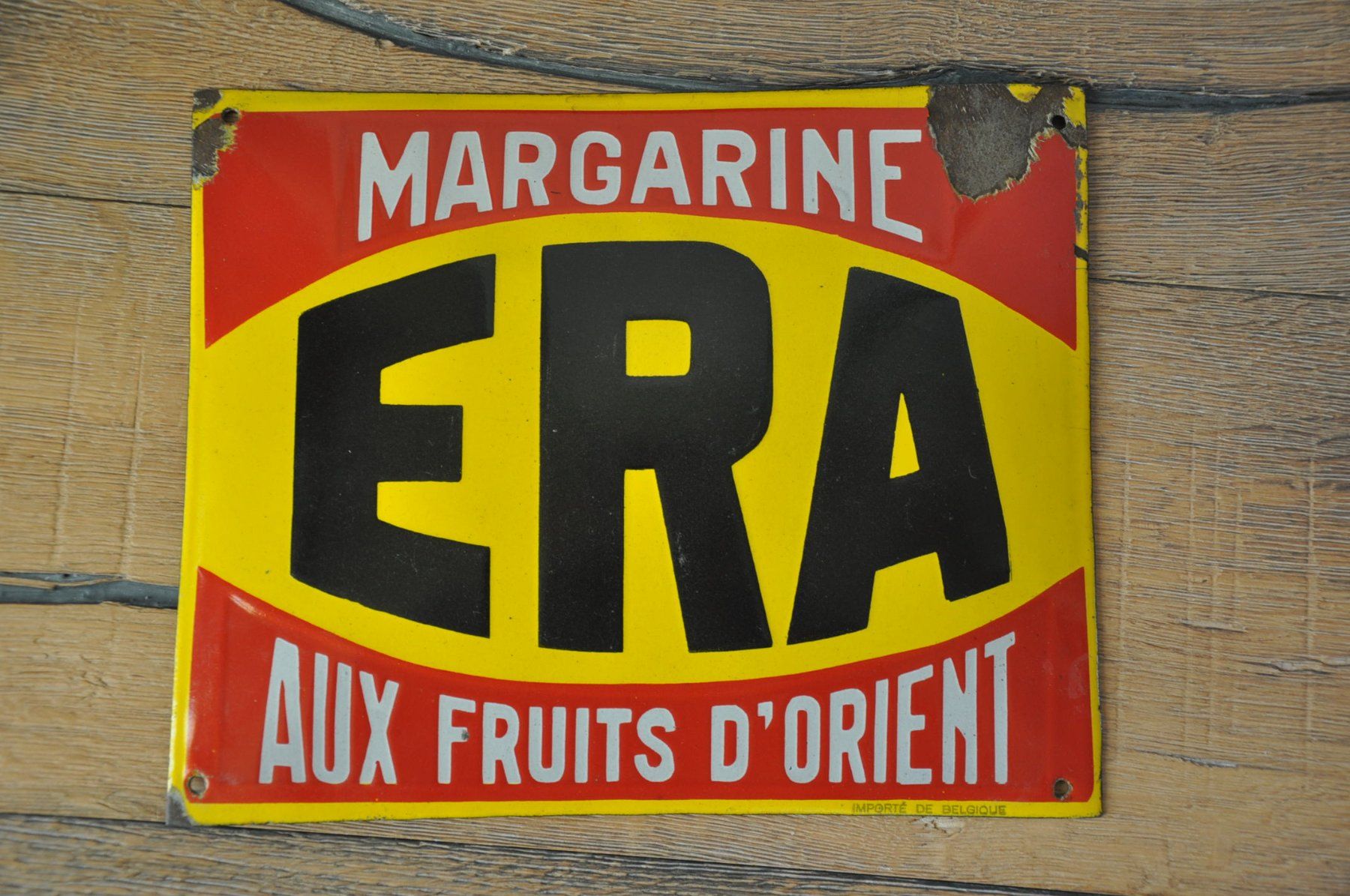 Insegne: Emailschild / plaque emaillée ERA Margerine – Usato da Römerswil LU venduto da Fieldhome