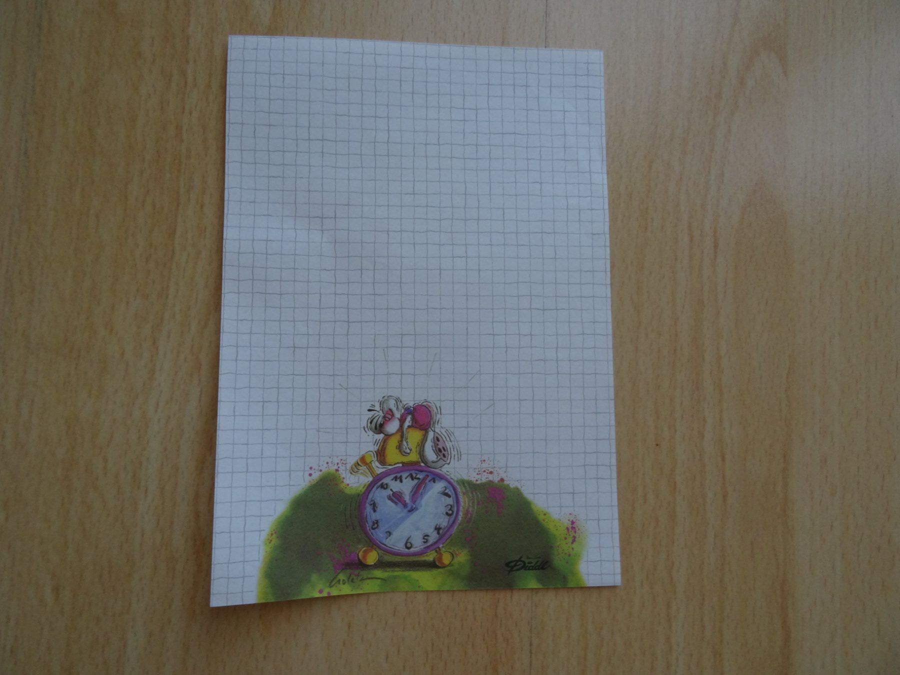 Blocs de correspondance: Diddl Blatt A5 aus Block Nr. 116 – D'occasion à Lupfig par Jolly63