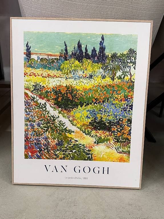 Foto & Immagini: 5 gerahmte Bilder Claude Monet / Van Gogh - Kunstdrucke – Usato da Wängi venduto da inf_2hrj 4