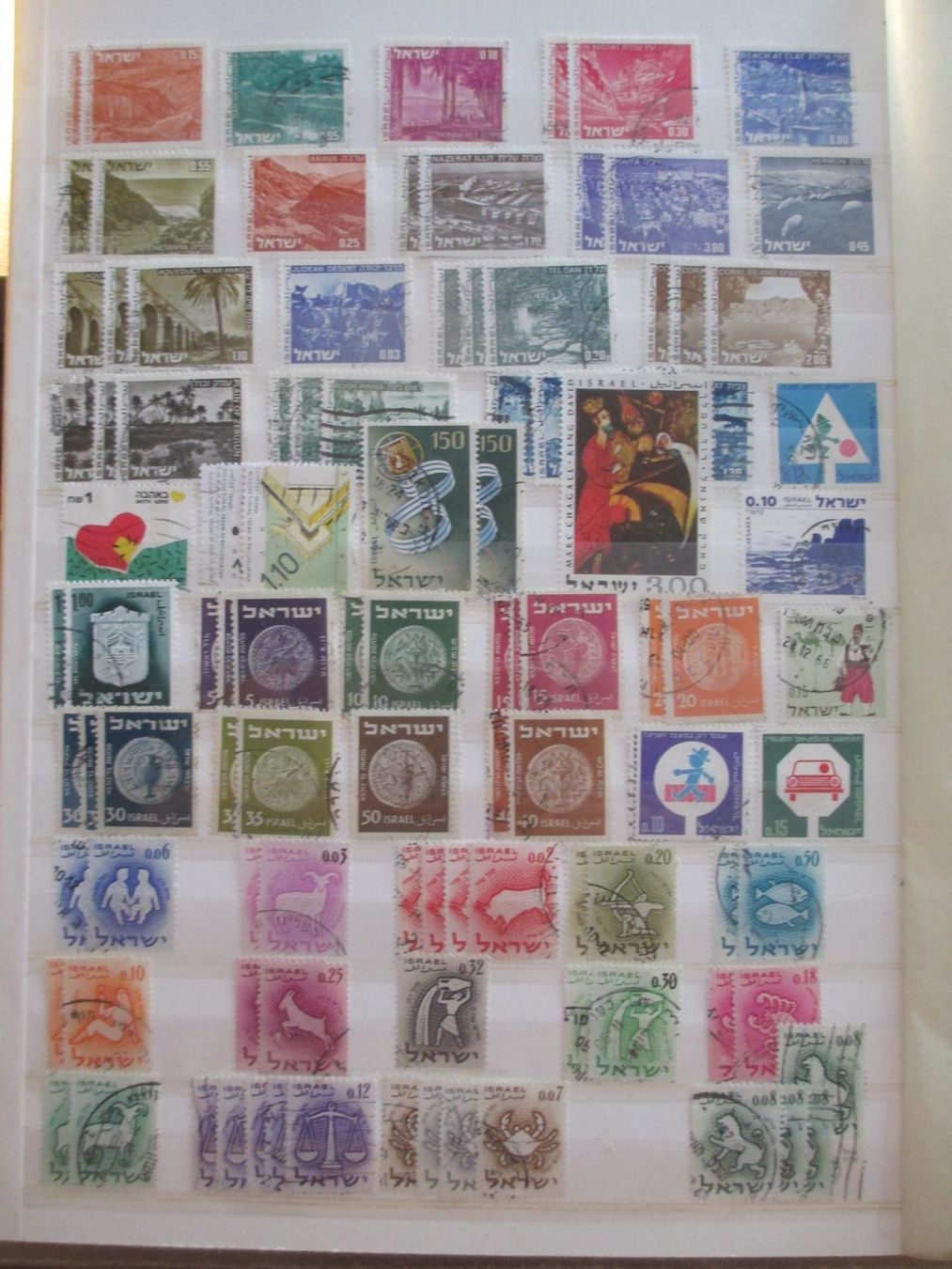 Tutti i francobolli: Album Briefmarken Israel – Usato da Hasle LU venduto da Flamme6 7