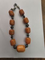 Tolle Vintagekette gelb
