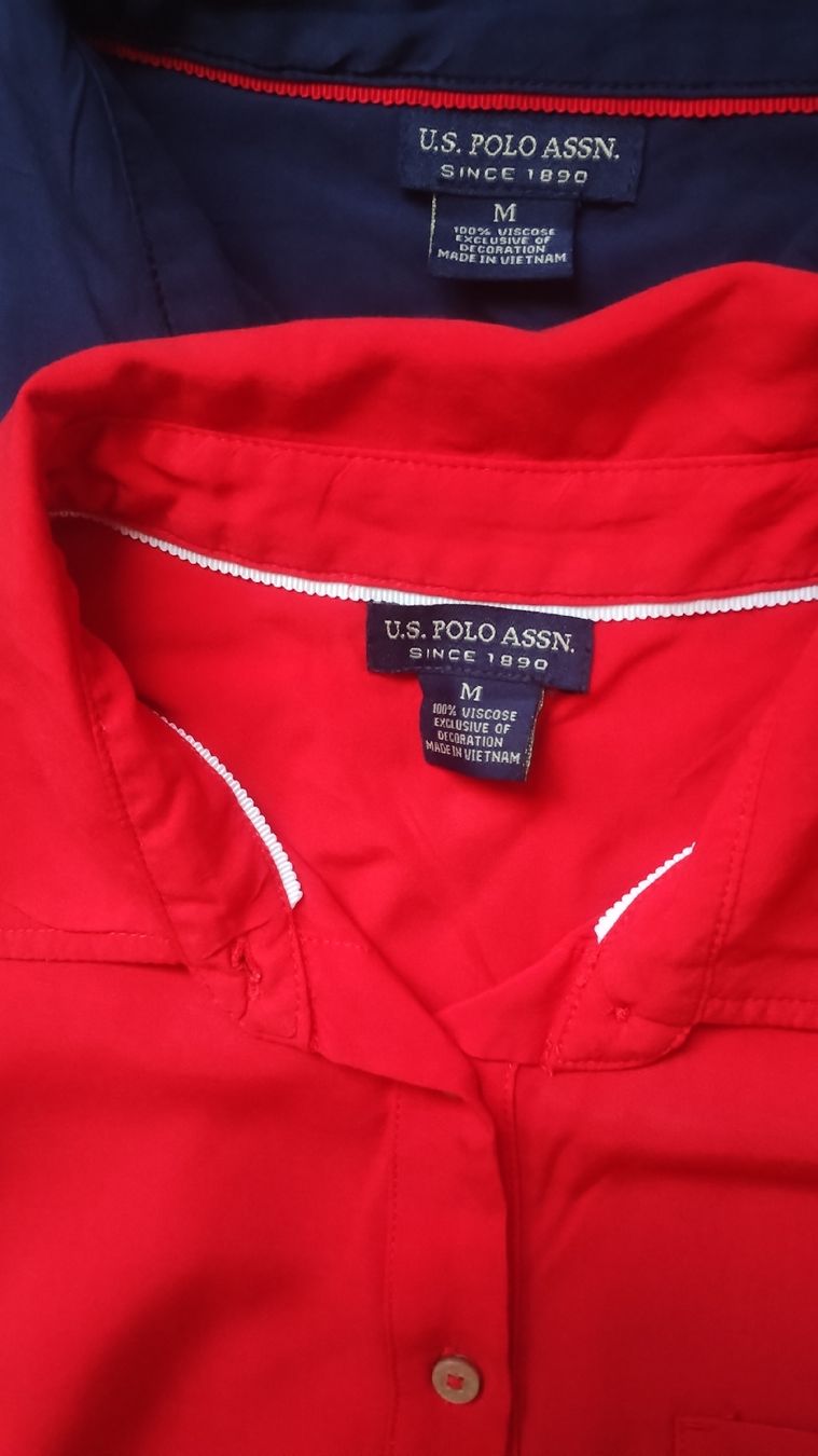 US Polo Camicette: 2 Hemd Bluse vom US - Polo assn. Kurzarm.Top – Usato da Schiers venduto da bak007 2